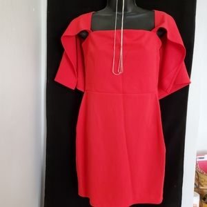 Asos/ Red Tube Style Top